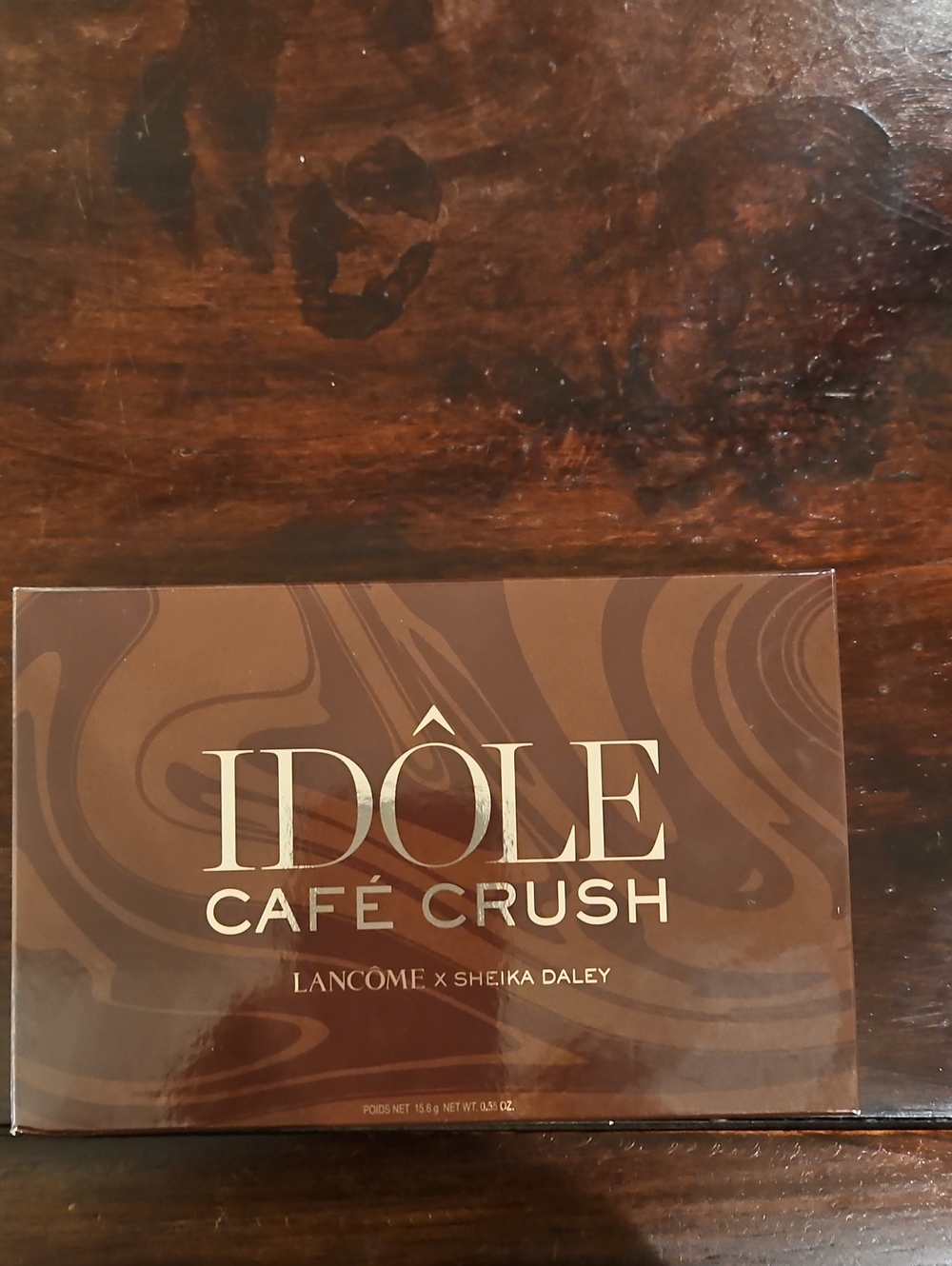 Lancôme Idôle Café Crush Palette - Brown and Gold Accents. Sheika Daley